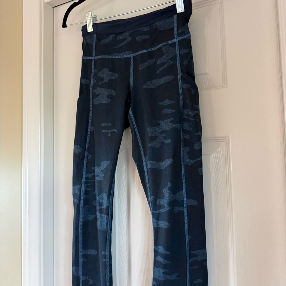lululemon athletica Navy Camo Leggings